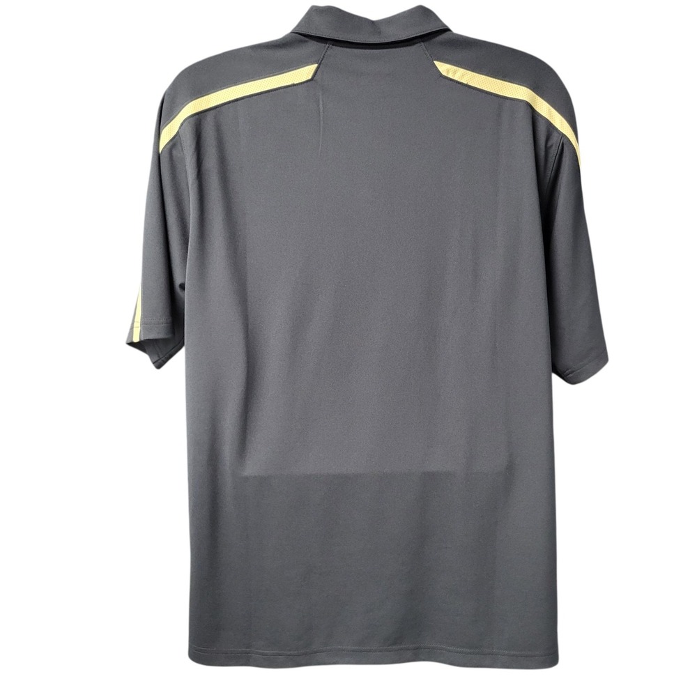New Orleans Saints Augusta Sportswear Polo Shirt Moisture Wicking Lg J416 - Picture 3 of 6